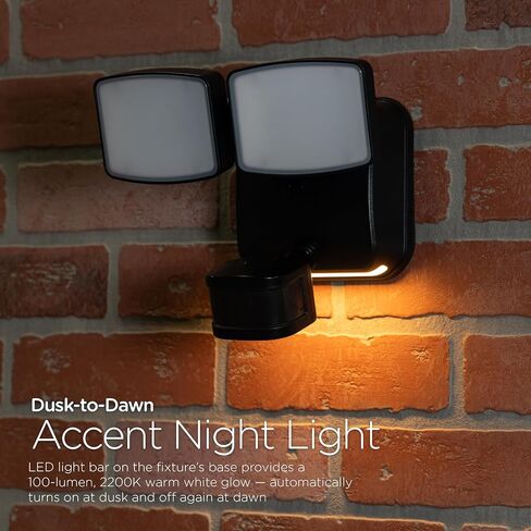 Enbrighten محول إضاءة Wi-Fi Add-an-Outlet، منفذ خارجي ذكي مع منفذين GFCI لأضواء الشرفة، وكاميرات الأمان، وأضواء العطلات، والديكور الموسمي، وسلك مباشر، أسود، 80753 in Saudi Arabia