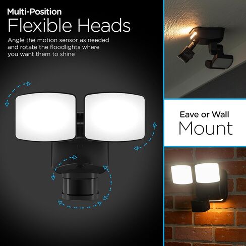 Enbrighten محول إضاءة Wi-Fi Add-an-Outlet، منفذ خارجي ذكي مع منفذين GFCI لأضواء الشرفة، وكاميرات الأمان، وأضواء العطلات، والديكور الموسمي، وسلك مباشر، أسود، 80753 in Saudi Arabia
