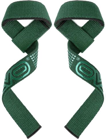 Lifting Straps for Weightlifting Men Women Anti Slip Gym Powerlifting Deadlifting Bodybuilding Workout Strength Training Hand Bar Grips Neoprene Gel padded Wrist Support Unisex in Saudi Arabia