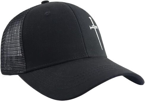 Jesus Hat, Christian Gifts for Women Men, Adjustable Embroidered Cotton Religious Baseball Cap in Saudi Arabia