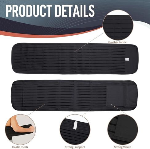 Waist Trimmer Trainer Belt Lumbar Back Support Sweat Band for Man and Women, Weight Loss Tummy Stomach Wrap Belly Band as Body Shaper in Saudi Arabia
