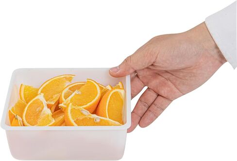 Restaurantware-CADDY INSERTS ONLY: Bar Lux 1.1 Quart Inserts For Condiment Dispensers, 3 Replacement Inserts For Garnish Caddies - Condiment Caddy Sold Separately, Sturdy, White Plastic Tray Inserts in Saudi Arabia