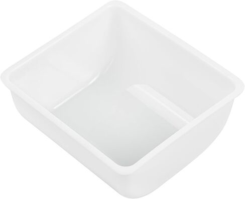 Restaurantware-CADDY INSERTS ONLY: Bar Lux 1.1 Quart Inserts For Condiment Dispensers, 3 Replacement Inserts For Garnish Caddies - Condiment Caddy Sold Separately, Sturdy, White Plastic Tray Inserts in Saudi Arabia
