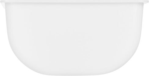 Restaurantware-CADDY INSERTS ONLY: Bar Lux 1.1 Quart Inserts For Condiment Dispensers, 3 Replacement Inserts For Garnish Caddies - Condiment Caddy Sold Separately, Sturdy, White Plastic Tray Inserts in Saudi Arabia