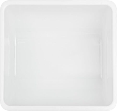 Restaurantware-CADDY INSERTS ONLY: Bar Lux 1.1 Quart Inserts For Condiment Dispensers, 3 Replacement Inserts For Garnish Caddies - Condiment Caddy Sold Separately, Sturdy, White Plastic Tray Inserts in Saudi Arabia