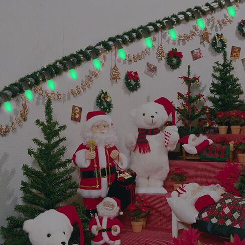 C7 Christmas Replacement Bulbs, Ceramic White LED Night Light for Window Candles & Chandeliers Replacement Bulb, Low Watt Candelabra Light Bulbs, 0.6W Equivalent 7W Incandescent Bulb, 25 Pack in Kuwait