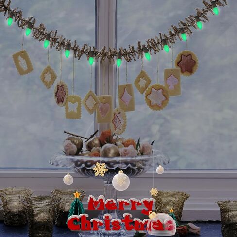 C7 Christmas Replacement Bulbs, Ceramic White LED Night Light for Window Candles & Chandeliers Replacement Bulb, Low Watt Candelabra Light Bulbs, 0.6W Equivalent 7W Incandescent Bulb, 25 Pack in Kuwait