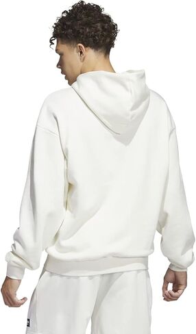 adidas Men's Legends Hoodie, Off White, X-Large in Saudi Arabia