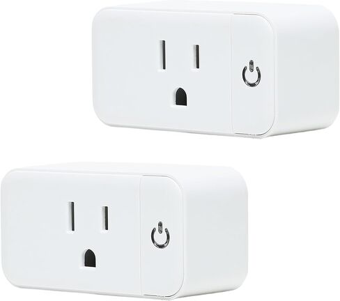 Smart Plug - 4 Pack Smart Home Wi-Fi Plugs Outlet Works with Echo, Alexa & Google Home | Smart Plug for Home with Timer, Remote ,Voice & Group Controller | No Hub Required in Saudi Arabia