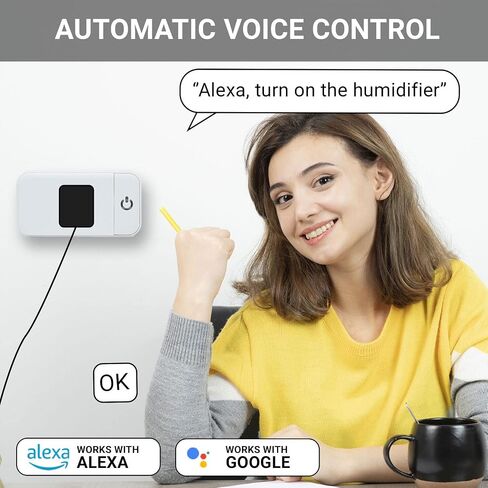 Smart Plug - 4 Pack Smart Home Wi-Fi Plugs Outlet Works with Echo, Alexa & Google Home | Smart Plug for Home with Timer, Remote ,Voice & Group Controller | No Hub Required in Saudi Arabia