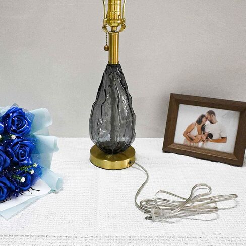 Clear Lamp Cord,8 Feet Length Silver Replacement Lamp Cords for Lamp Repair Fix DIY Project, Rewire Electrical Cable Cord with Plug, Tinned End Lead, SPT-1,18 Gauge (3) in Saudi Arabia