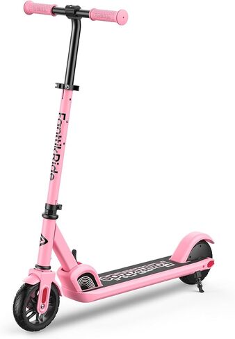 C9 Electric Scooter for Kids Ages 8+, 6/10MPH, 5 Miles Range, LED Display, Adjustable Height, Foldable, Rubber Wheels, Lightweight, Gifts for Boys and Girls up to 132 lbs in Saudi Arabia