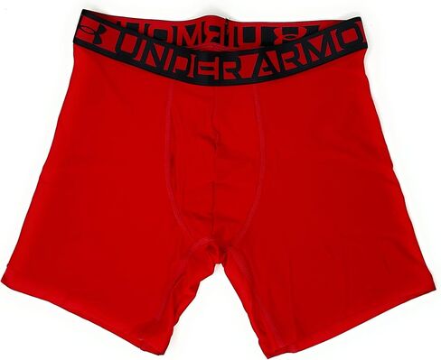 Under Armour Essential Tech 6 inch Boxerjock - 3 pack (US, Alpha, Medium, Regular, Regular, Navy/Royal/Grey) in Saudi Arabia