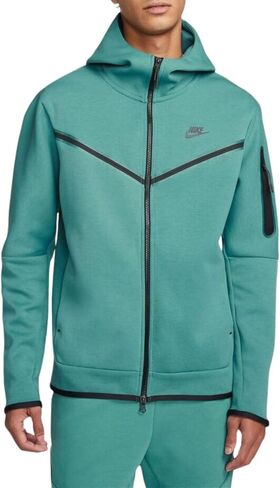 Nike Sportswear Tech Fleece Full-zip Hoodie Mens Mineral Teal Size-Small in Saudi Arabia