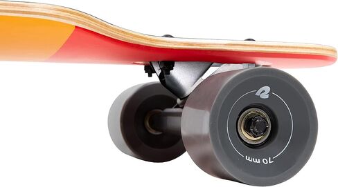 Retrospec Rift Drop-Through Longboard Skateboard Complete Canadian Maple Wood Cruiser w/Drop-Through Trucks for Commuting, Cruising, Carving & Downhill Riding in Saudi Arabia