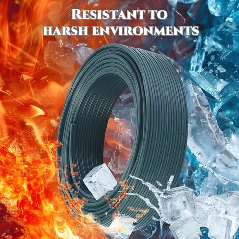 18 Gauge Wire 2 Conductor Electrical Wire SPT-1 50Ft 18/2 Low Voltage Wire 18 AWG Wire Flexible Wire Extension Cord Stranded Tinned Copper Wire for Lamp Lighting LED Strips Green in Saudi Arabia