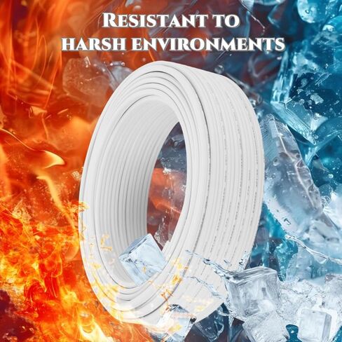 18 Gauge Wire 2 Conductor Electrical Wire SPT-1 50Ft 18/2 Low Voltage Wire 18 AWG Wire Flexible Wire Extension Cord Stranded Tinned Copper Wire for Lamp Lighting LED Strips Green in Saudi Arabia