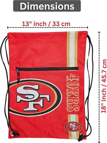 حقيبة ظهر برباط بشعار كبير من FOCO Buffalo Bills مع جيب بسحاب - حقيبة فواتير إصدار محدود - NFL Gear - أظهر روح فريقك مع معدات مشجعي Baltimore Ravens المرخصة رسميًا in Saudi Arabia