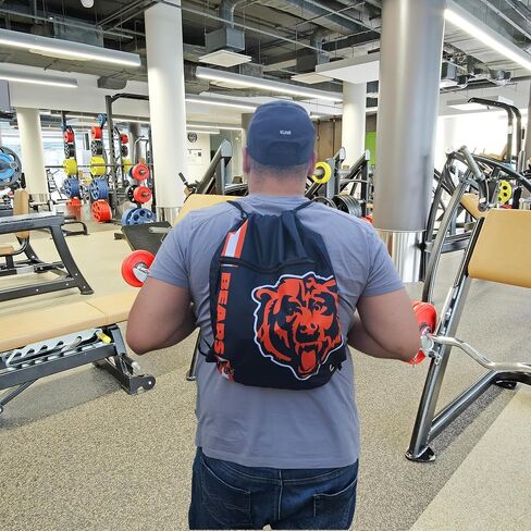 حقيبة ظهر برباط بشعار كبير من FOCO Buffalo Bills مع جيب بسحاب - حقيبة فواتير إصدار محدود - NFL Gear - أظهر روح فريقك مع معدات مشجعي Baltimore Ravens المرخصة رسميًا in Saudi Arabia