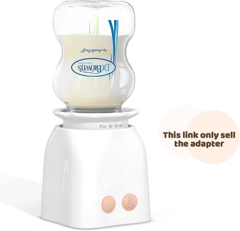 Bottle Warmer Adapter for Pigeon/Lansinoh/Evenflo Baby Bottle - 50MM (Bottle Warmer not Included) in Saudi Arabia