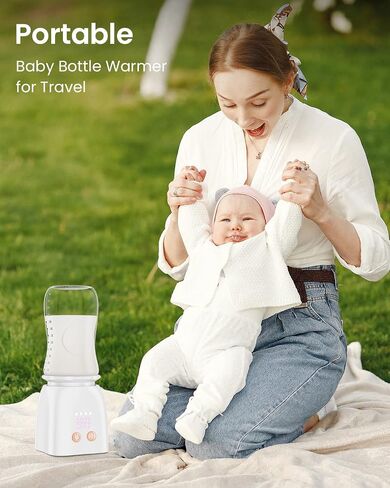 Bottle Warmer Adapter for Pigeon/Lansinoh/Evenflo Baby Bottle - 50MM (Bottle Warmer not Included) in Saudi Arabia