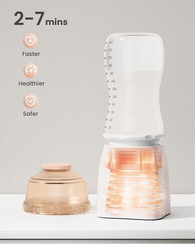 Bottle Warmer Adapter for Pigeon/Lansinoh/Evenflo Baby Bottle - 50MM (Bottle Warmer not Included) in Saudi Arabia
