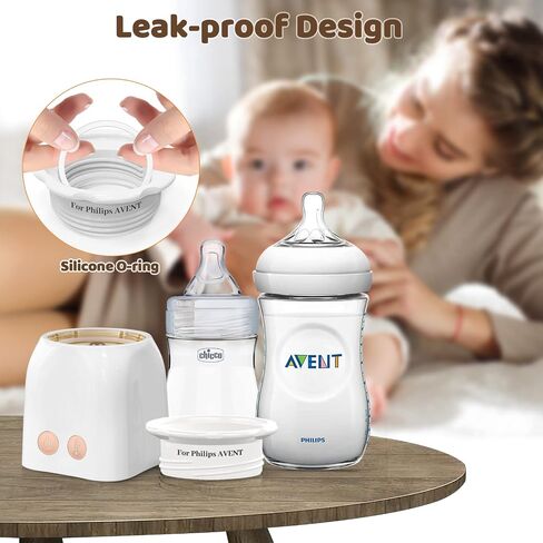 Bottle Warmer Adapter for Pigeon/Lansinoh/Evenflo Baby Bottle - 50MM (Bottle Warmer not Included) in Saudi Arabia