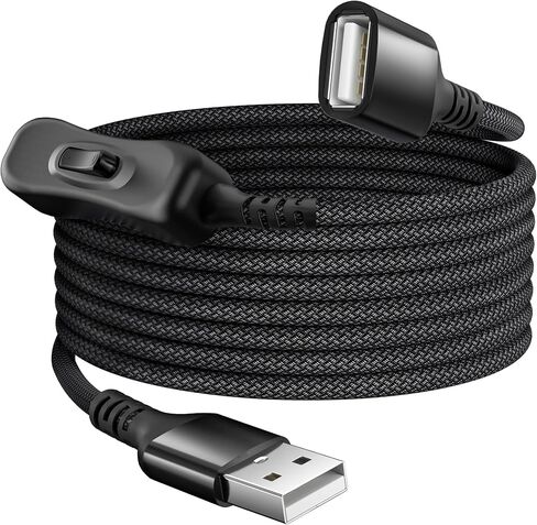 Itramax USB A Male-to-Female Extension Cable with On/Off Switch 3.3FT/1M in Saudi Arabia