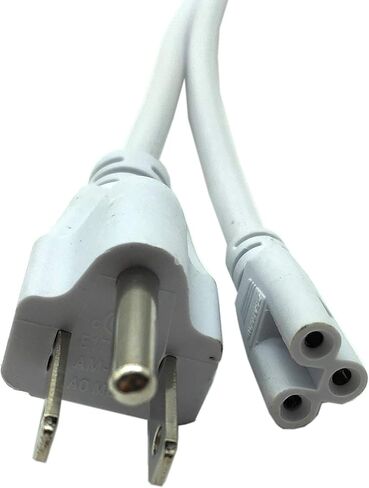 T5 T8 LED Wire Connector Power Cord LED Tube Power Extension Cord with on/Off Plug for LED T5 T8 Light Tube Integrated LED Light Fixture Extension Cable Wire (3M/10Ft 3pin) in Kuwait