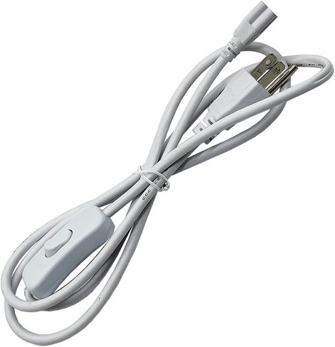 T5 T8 LED Wire Connector Power Cord LED Tube Power Extension Cord with on/Off Plug for LED T5 T8 Light Tube Integrated LED Light Fixture Extension Cable Wire (3M/10Ft 3pin) in Kuwait