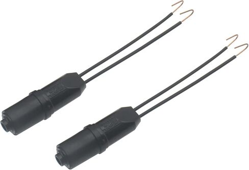 FDXGYH 2pcs Outdoor TV Antenna Connector Matching Transformer 300 Ohm to 75 Ohm Coaxial Cable Adapter UHF VHF FM Model TV Converter (Black) in Saudi Arabia