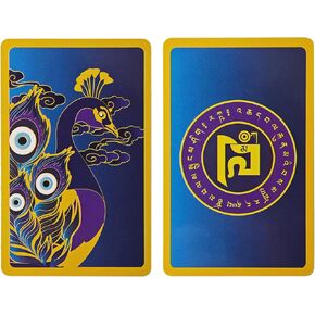 Feng Shui Magic Peacock Card Amulet Chinese Blessing Gifts Good Luck