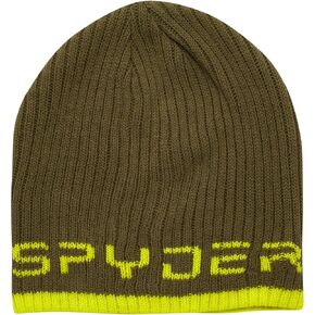 Spyder Men's Beanie - Lightweight Winter Rib Slouchy Beanie for Men - Soft and Warm Mens Beanie Hat, Skull Cap & Winter Hats