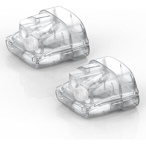 2 Packs Water Chamber for Airsense 11 Humidifier, New Version Cleanable HumidAir Water Tub for S11 Series, 340ml Advanced Humidifier Tub Container, Excellent Seal & Durable CPAP Replacement Supplies