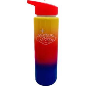 Rubies Las Vegas Water Bottle - 24 oz (Black)