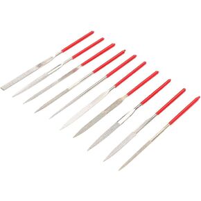 10pcs Guitar Files, Guitar Fret Nut Saddle Slot Pickguard Grinding Files Set Repair Tool for Guitar Violin Cleaning, maintenance, maintenance