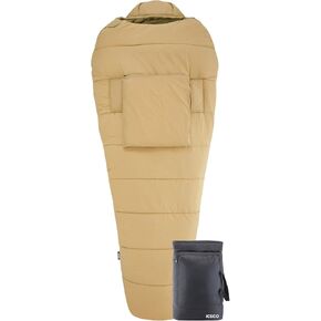 ICECO Sleeping Bags for Adults, 10°F Camping Sleeping Bag Cold Weather, 3 Seasons Backpacking Sleeping Bag, Warm & Washable Mummy Sleeping Bags for Camping, Hiking, Traveling, Outdoor