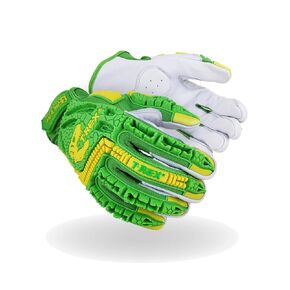 MAGID TRX743 ANSI A6 Cut-Resistant Windstorm Series® Hi-Vis Impact Gloves, 12 Pairs, Size 12/XXXL