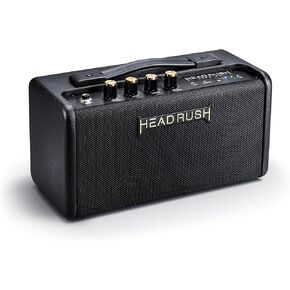 HeadRush FRFR-GO - 30W Electric and Bass Guitar Amplifier with Dual 3" Speakers, Bluetooth and Rechargeable Battery, for Multi-FX/Amp Modeling Pedals