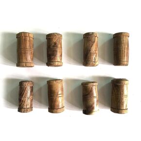 Tabla Tuning Blocks (Gattas) 8 pieces, sheesham wood, professional quality
