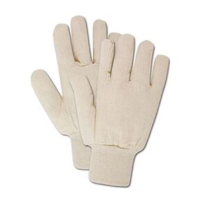 MAGID MultiMaster Ambidextrous 8 oz. Clute Cut Canvas Chore Gloves, 144 Pairs, Size Men's (Fits Large) (T89R)