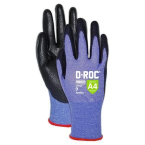 MAGID D-ROC AeroDex Extremely Lightweight Cut Resistant Work Gloves with Polyurethane Palm Coating Size 6/XS (1 Pair)