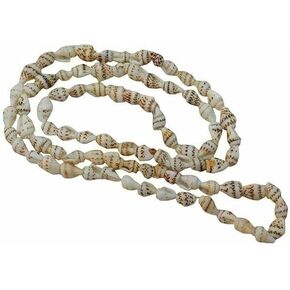 5mm Shankh Conch Shell Mala/Rosary for Spiritual Puja by AmazPrime, Regular, White, Shunkh_Mala_PO01