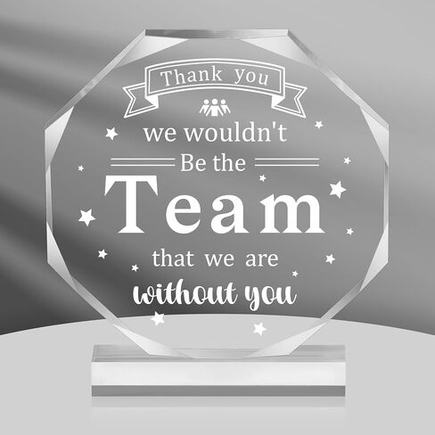 هدية WATINC Boss Lady للنساء - ملحقات مكتب Thanks You Boss Day، لافتة تقدير من الأكريليك لديكور المكتب، قطعة مركزية لجوائز الموظف Boss لعيد ميلاد القائد المدير (الفريق) in Saudi Arabia
