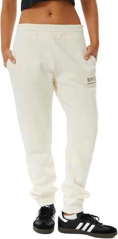 Rip Curl Women's Surf Staple Fleece Sweatpants with Elastic Waist and Cuffs in Saudi Arabia