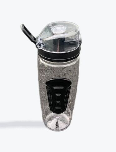 زجاجة مياه رياضية، غطاء علوي قابل للطي ومقابض مزدوجة مضادة للانزلاق، خالية من مادة BPA، 32 أونصة in Saudi Arabia