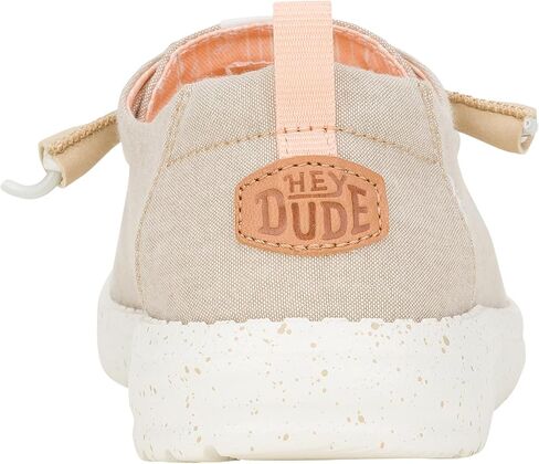 Hey Dude Wendy Chambray Bright White Size 8, Women’s Shoes, Women’s Slip-on Loafers, Comfortable & Light-Weight in Saudi Arabia
