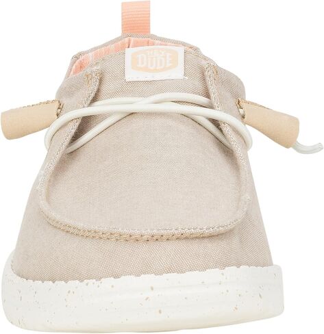 Hey Dude Wendy Chambray Bright White Size 8, Women’s Shoes, Women’s Slip-on Loafers, Comfortable & Light-Weight in Saudi Arabia