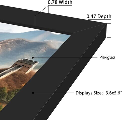 Picrit 18x24 Gold Poster Frame, Vintage Photo Frames with Black Backboard, Retro Ornate 18 x 24 Picture Frame for Horizontal or Vertical Wall Mounting, 1 Pack. in Kuwait