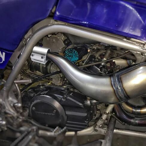 2Pcs 1'' Exhaust Clamp,Aluminum Butt Joint Band Clamp Sleeve Coupler High Temp Narrow Band Muffler Seal Clamp Ends And Exhaust System Connection for Yamaha Banshee 1987-2006 (Black) in Saudi Arabia